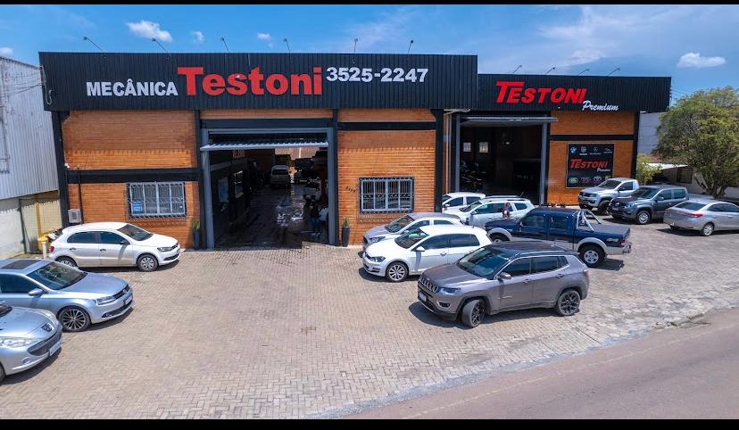 Fachada da Mecânica Testoni e Testoni Premium em Rio do Sul